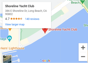 Shoreline Yacht Club map