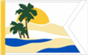 Lake Mirage Yacht Club burgee