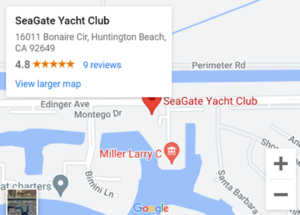 SeaGate Yacht Club map