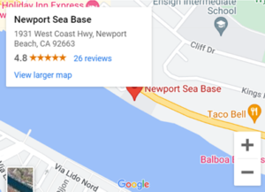 Newport Sea Base Sailing Club map